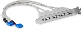StarTech Slotblende, 4x USB-A 2.0