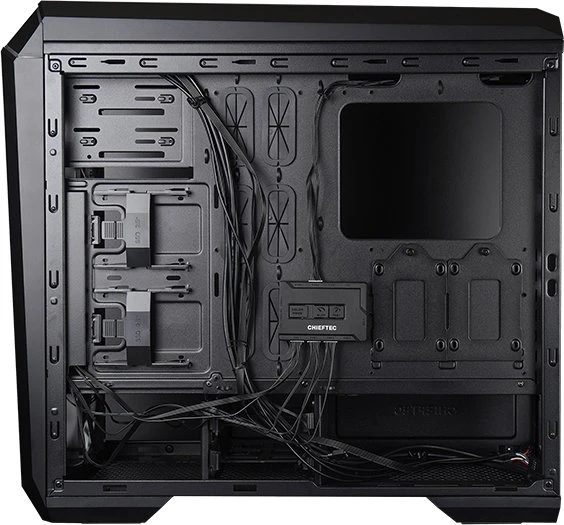 Chieftec Gamer GP-03B Stallion 3, schwarz, Glasfenster