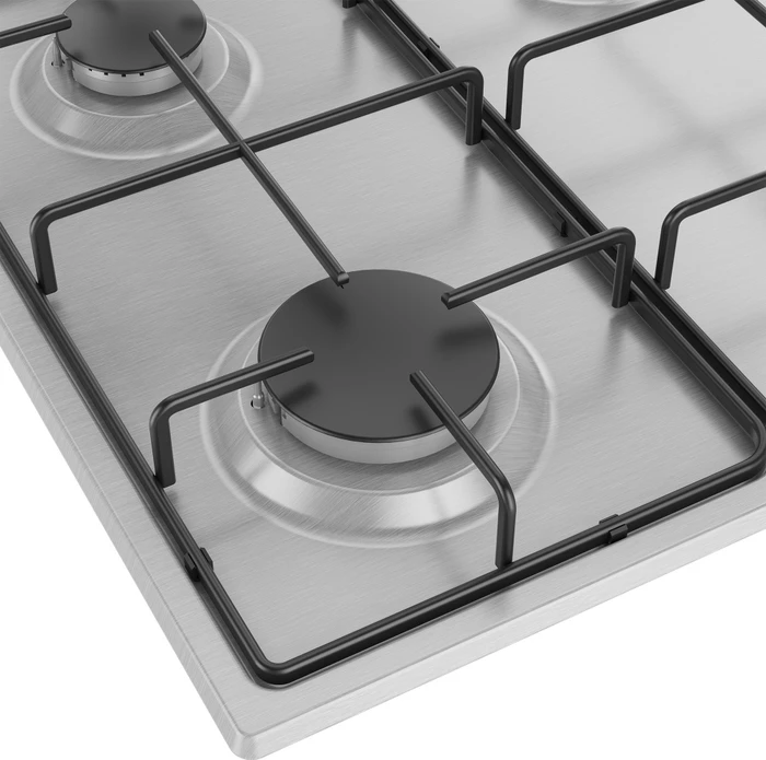 Beko HIGG641C3SX Gas-Kochfeld autark
