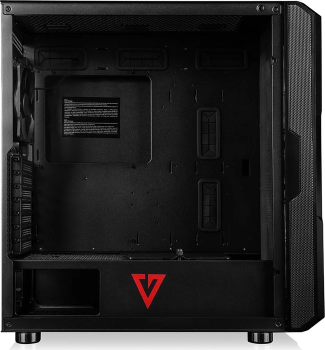 Modecom Volcano Amirani Black, Glasfenster