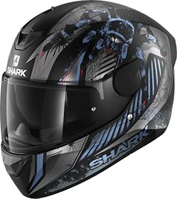 Shark D-Skwal 2 Atraxx matt schwarz/grau/blau
