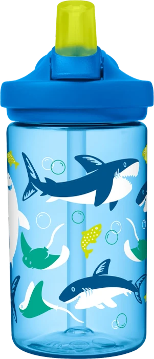 CamelBak Eddy+ Trinkflasche 400ml sharks