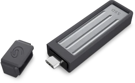 Seagate Ultra Compact SSD +Rescue 1TB dunkelgrau, USB-C, USB 3.2 Gen 2×1