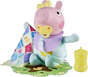 Hasbro Peppa Wutz Grunz und Kuschel Evie 28cm