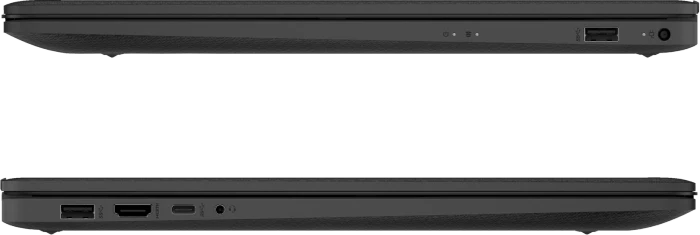 HP Laptop 17-cn3132ng, Jet Black/Starry Black, Core i3-N305, 8GB RAM, 512GB SSD, DE