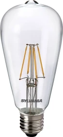 Sylvania ToLEDo RT ST64 Filament LED Birne E27 4W/827 warmweiß klar