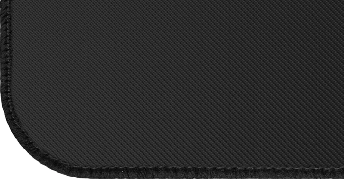 Genesis Carbon 700 XL Cordura Mousepad, 450x400mm, schwarz