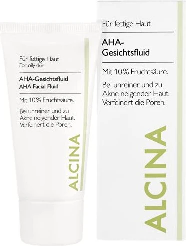 Alcina AHA Gesichtsfluid 10%, 50ml