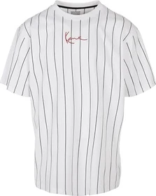 Karl Kani Small Signature Pinstripe T-Shirt kurzarm weiß/schwarz (Herren)