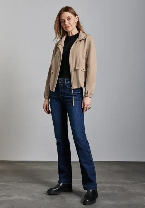 Street One Kurze Stehkragen Jacke desert beige (Damen)