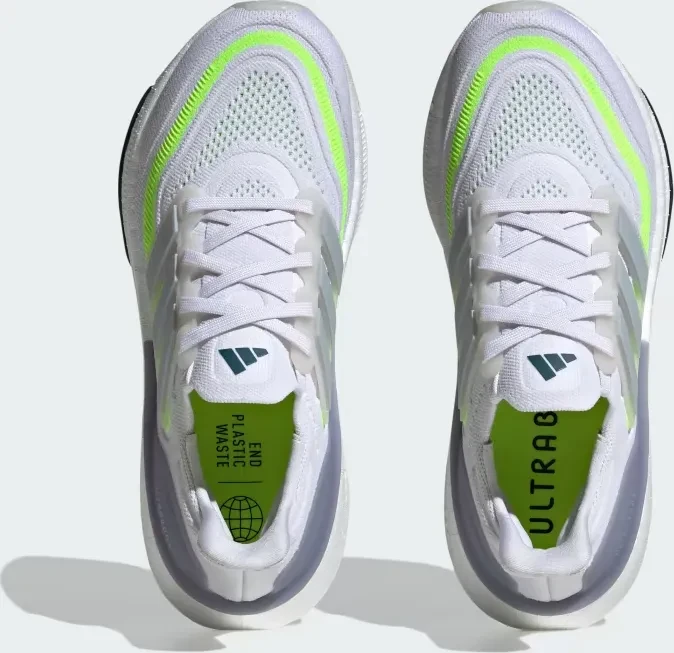 adidas Ultraboost Light cloud white/wonder blue/lucid lemon (Damen)