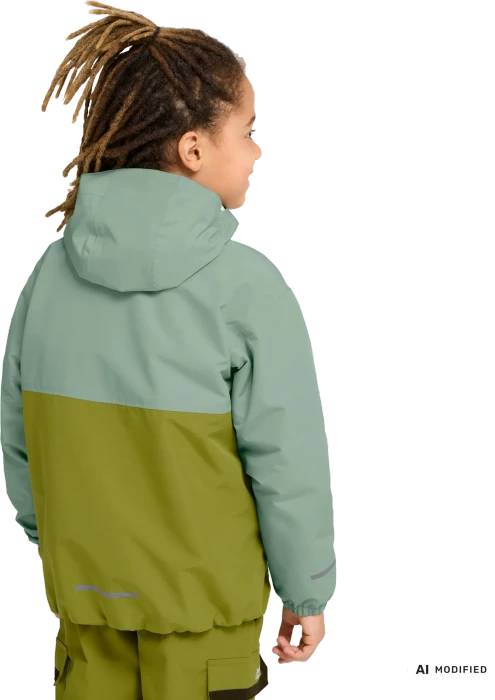 Jack Wolfskin Iceland 3in1 Funktionsjacke green zinnia (Junior)
