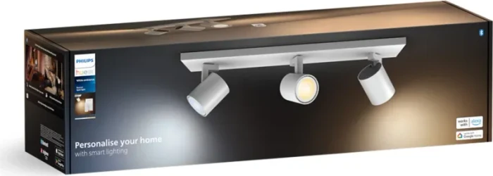 Philips Hue White Ambiance Runner Spot 3-flammig weiß