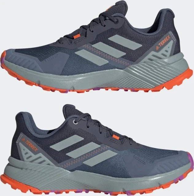 adidas Terrex Soulstride wonder steel/magic grey met/impact orange (Herren)