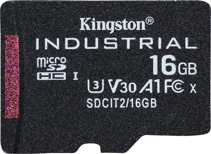 Kingston Industrial Temperature Gen2 R100 16GB Kit, UHS-I U3, A1, Class 10