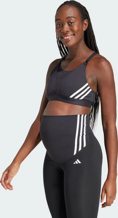 adidas Powerimpact Luxe Medium-Support Maternity Sport-BH black (Damen)