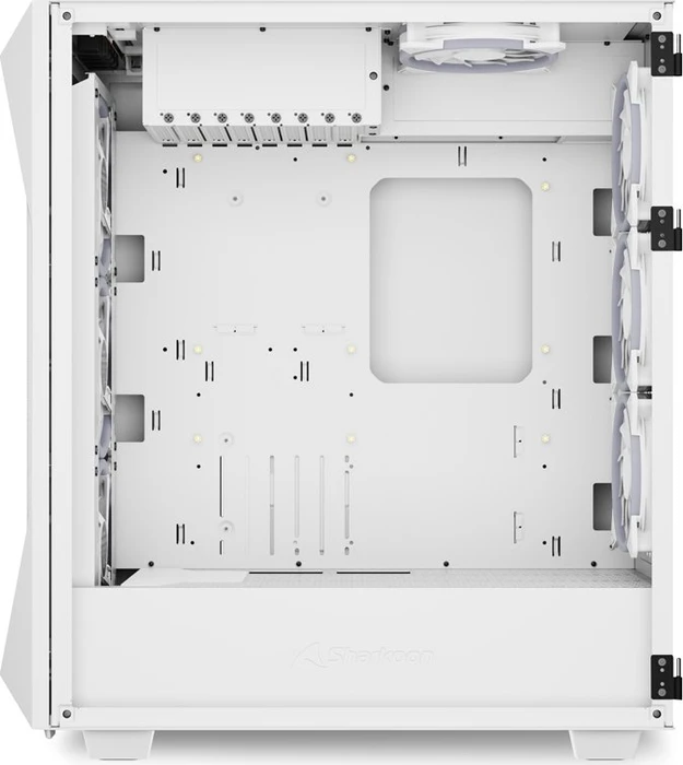 Sharkoon REV300 White, weiß, Glasfenster