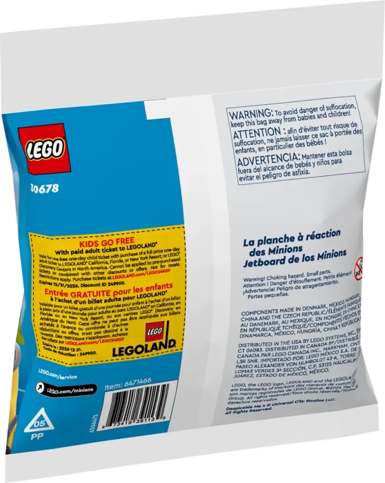 LEGO Ich - Einfach unverbesserlich 4 - Jetboard der Minions