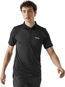 Regatta Remex II Poloshirt kurzarm schwarz (Herren)