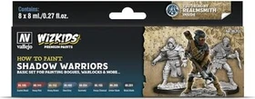 Vallejo Game Color WizKids Shadow Warriors Farbset, 8-tlg.