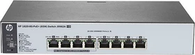 HP OfficeConnect 1820 8G Desktop Gigabit Smart Switch, 8x RJ-45, 65W PoE+ (J9982A)