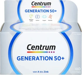Centrum Generation 50+ Tabletten, 180 Stück
