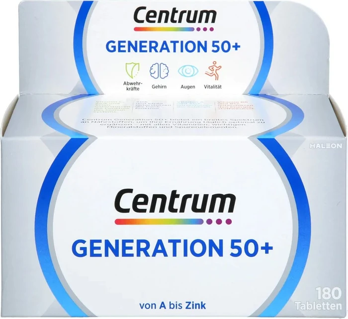 Centrum Generation 50+ Tabletten, 180 Stück