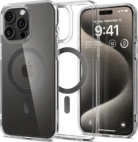 Spigen Ultra Hybrid (MagFit) für Apple iPhone 15 Pro Max Carbon Fiber