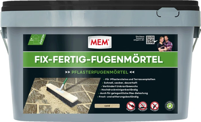 MEM Fix-Fertig-Fugenmörtel Schnellspachtel sand, 25.00kg