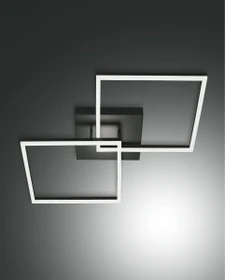 Fabas Luce Bard 65cm 2-flammig anthrazit