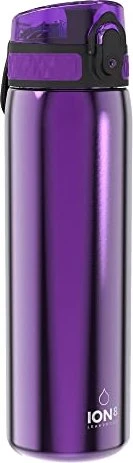 ion8 Leak Proof Slim Trinkflasche 600ml violett