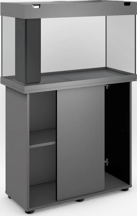 Juwel Rio 125 LED Aquarium-Set mit Unterschrank, grau/grau, 125l