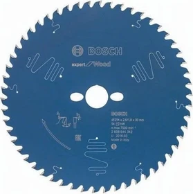 Bosch Professional Expert for Wood Kreissägeblatt 54Z, 254x1.8x30mm, 1 Stück