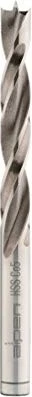 Alpen HSS Cobalt Maschinen Holzspiralbohrer, 4x43x75mm, 1 Stück