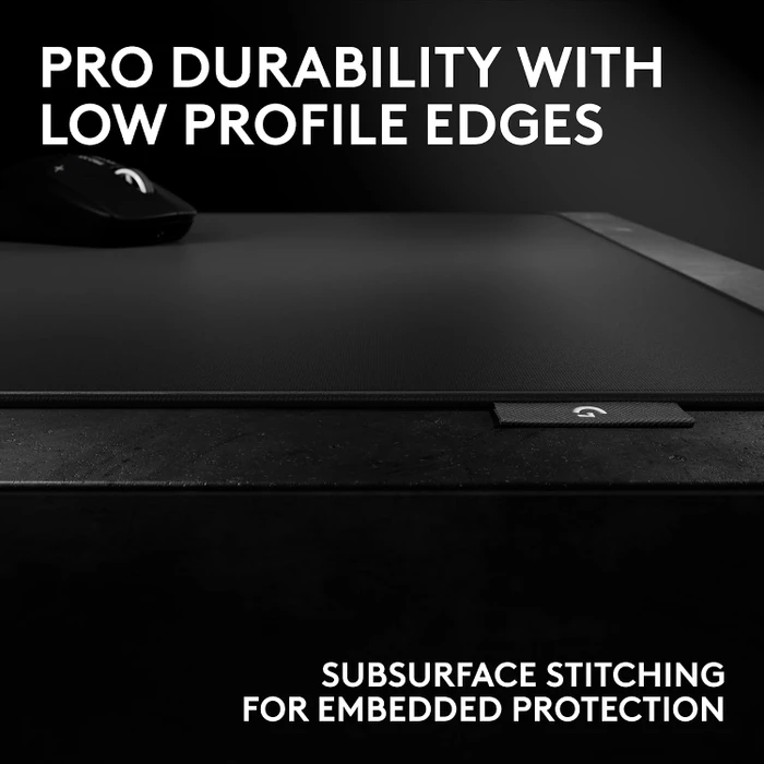 Logitech G Pro X Control Gaming Mousepad, 460x400mm, schwarz