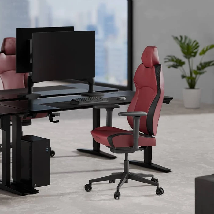 Thunder X3 SOLO 360 Modern Red Gamingstuhl, rot