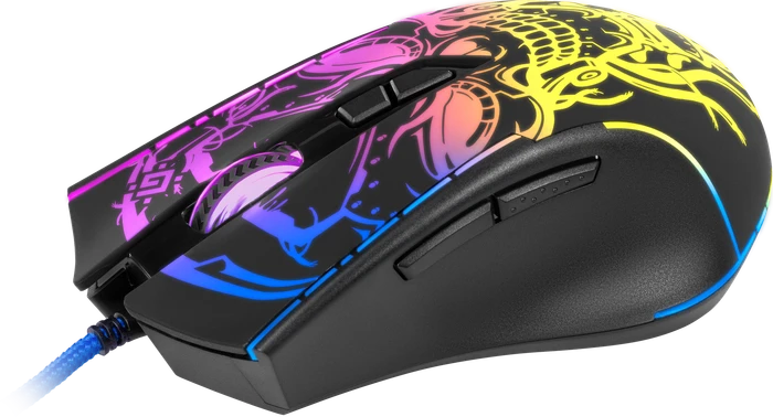 Defender Bulletstorm GM-928 RGB Gaming Mouse schwarz, USB