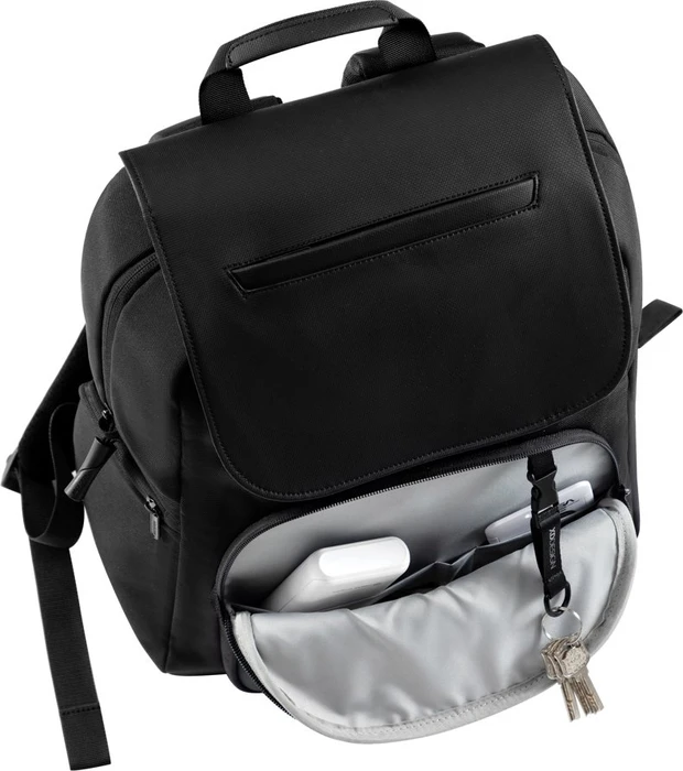 XD Design 16" Soft Daypack Notebook-Rucksack, schwarz