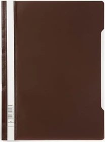 Durable Sichthefter, A4, braun/transparent, 50er-Pack