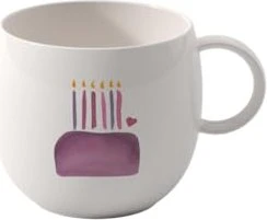 Villeroy & Boch With Love Kaffeebecher happy birthday 290ml