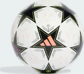 adidas UCL 2024/2025 Group Stage Fußball white/black/team solar yellow