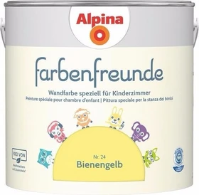 Alpina Farben Farbenfreunde Nr. 24 innen bienengelb, 2.5l