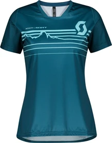 Scott Trail Vertic Trikot kurzarm lunar blue (Damen)