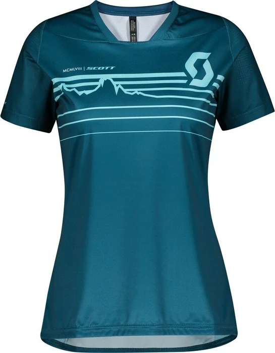 Scott Trail Vertic Trikot kurzarm lunar blue (Damen)