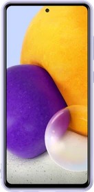 Samsung Silicone Cover für Galaxy A72 violett