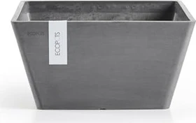 Ecopots Kunststoff-Topf Berlin 41x41cm grey