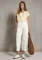Street One Studio Baumwollmix Hose off white (Damen) Vorschaubild