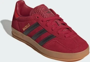 adidas Gazelle Indoor team victory red/aurora coffee/red (Junior)