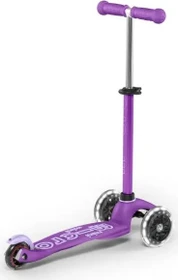Micro Mini Micro Deluxe LED Kickboard violett