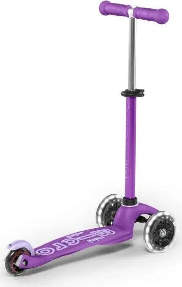 Micro Mini Micro Deluxe LED Kickboard violett